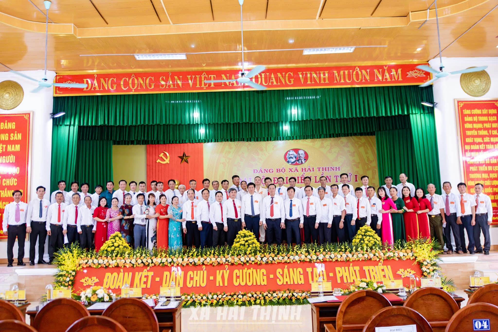 Khai mạc phiên trù bị Đại hội đại biểu Đảng bộ xã Hải Thịnh lần thứ nhất, nhiệm kỳ 2025-2030 